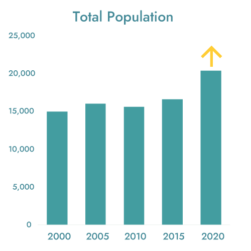 population grow chart